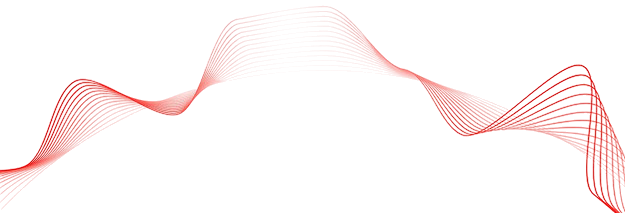Decorative wave pattern