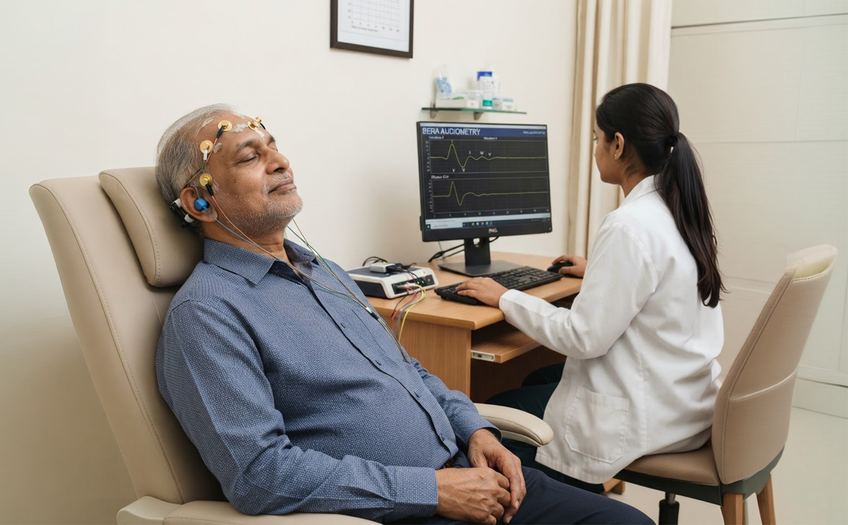 BERA (Brainsteam Evoked Response Audiometry)